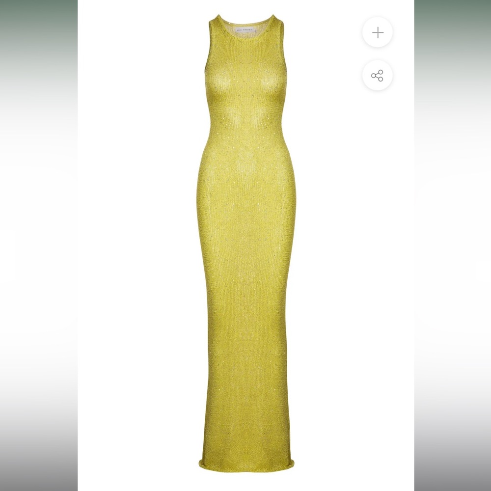 Asta Resort yellow/chartreuse maxi dress